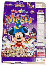 2001 Kellogg's Disney Mickey's Magix Cereal Box picture