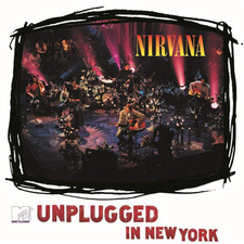 Nirvana MTV Unplugged in New York Live Album Acoustic Guitar Bass Drums Vinyl picture
