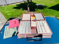 Nintendo Yakuman Mahjong Complete Authentic Chinese Tile Game W/Rare Tax Stamps picture