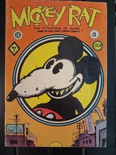 Mickey Mouse Rat #1 Underground Comix Los Angeles Comic Book Company 1972 picture