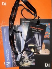 George Lucas Museum Narrative Art Founding Member Lanyard, 2 Brochures &Postcard picture