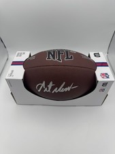 Art Monk Signed NFL Logo Football Washington Redskins Legend COA HOLO picture