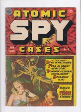 ATOMIC SPY CASES #1 [1950 VG] 