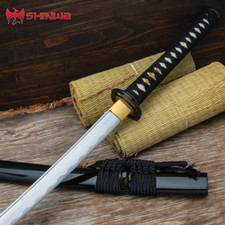 Shinwa Miyamoto Katana 41 and 7/10 Inch Total Length Samurai Sword And Scabbard picture