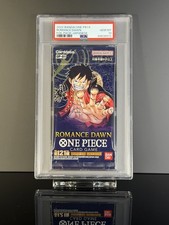✅2022 BANDAI ONE PIECE JAPANESE ROMANCE DAWN BOOSTER FOIL PACK PSA 10 GEM MINT picture