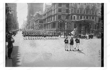 New York City July 4th Parade Standard Postcard COPY RPPC picture