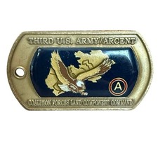 CFLCC ARCENT Third U.S. Army Commemorative Dog Tag • OIF • Coalition Forces picture