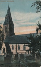 Hagley, England Church Original Vintage Postcard picture