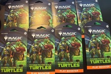 8x Magic The Gathering TMNT Teenage Mutant Ninja Turtles Play Booster Packs picture
