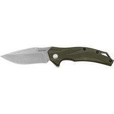 Kershaw Lateral 1645OLX OLIVE Drop Point Pocket knife SS Combo Liner Assisted picture