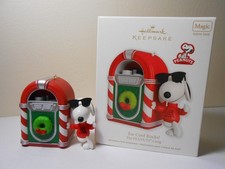 2012 Hallmark Magic Ornament Peanuts Gang Joe Cool Rocks Tested Works picture