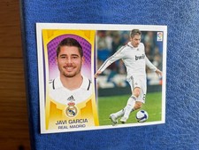 PANINI ESTE LIGA 2009/10 REAL MADRID JAVI GARCIA 10B VELINA ORIGINAL NEW picture