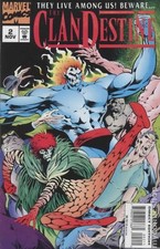Clandestine #2 VF- 7.5 1994 Stock Image picture