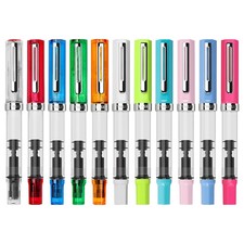 TWSBI ECO Fountain Pen Transparent Piston Resin Multiple Colors Nib Sizes picture