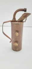 Vintage Early Brass Alcohol Blow Torch Soldering Plumbing Tool picture