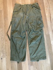 Korean War US Army M-1951 Field Trousers Medium Shell Sidran Sportswear 1952 picture