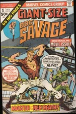 53635: MARVEL GIANT-SIZE DOC SAVAGE #1 F Grade picture