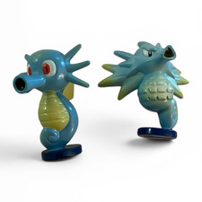 Vintage TOMY Pokémon Horsea & Seadra PVC Figure Lot 1998 picture