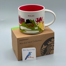 Starbucks Mug Wales You Are Here YAH Coffee Cup 14oz Gift Box UK picture