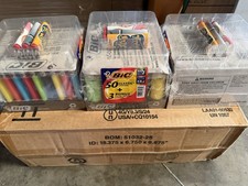 6 Trays Of Bic Lighter Classic/Assorted picture