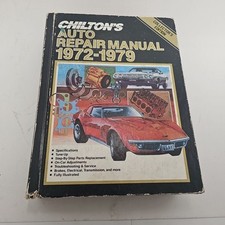 Chilton's Auto Repair Manual 1972-1979 Collector's Edition picture