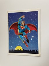 VINTAGE ORIGINAL 1978 DC COMICS SUPERMAN POSTER PIN UP NEW. picture