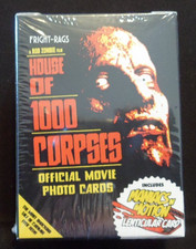 SEALED 2023 House of 1000 Corpses (Fright Rags) FACTORY SET W/Lenticular Card picture