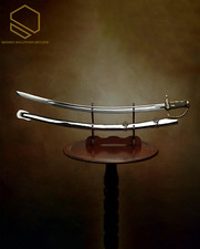 Polish Hussar Saber Model 1750 with Scabbard - Blank Blade - Historical model picture