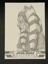 2025 Topps Star Wars Masterwork - Ahsoka Tano Sketch by Emre Varligas - 1/1 picture