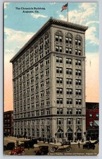 The Augusta Chronicle Newspaper Building Augusta Georgia GA 1916 Postcard picture