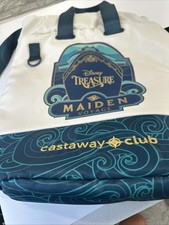 (NEW) Disney Treasure Maiden Voyages Castaway Club Tote/Cooler Backpack picture