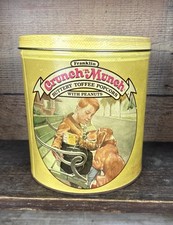 1989 Vintage Crunch N Munch Tin picture