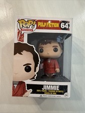 Funko POP Movies Pulp Fiction Jimmie #64 Vinyl Figure Small Crease picture