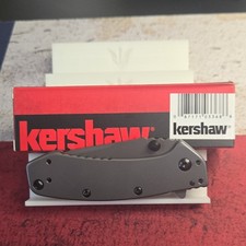 Kershaw Cryo 1555TI 8Cr13MoV Drop Point Titanium Frame Lock Pocket Clip picture