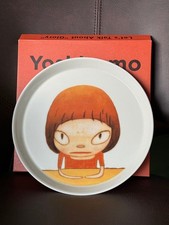 Yoshitomo Nara Let’s Talk About Glory Plate Girl Hasami Ware Porcelain 20cm 2012 picture