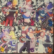 Devil Survivor Manga Lot Vol. 1-6 English Softcover Seven Seas Ent. picture