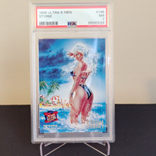 1995 Fleer Ultra X-Men Storm #148 Base Set PSA 7 Trading Card picture