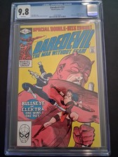 Marvel Daredevil 181 1982 CGC 9.8 White Pages Bullseye Death of Elektra picture