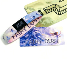 ZOX **FAIRY DUST** Silver Single SMALL Goldie band w/Card picture