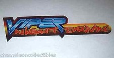 Sega Viper Night Drivin Large Pinball Machine Promo Keychain Original picture