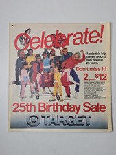1987 Target 25th Birthday Halloween Weekly Ad Nintendo Toys Vintage 31 Pages picture