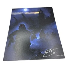 John Carpenter's The Fog Signed Art Print 8x10 BAM Authentic 1440/2500 COA picture