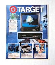 1991 TARGET DEPARTMENT STORE WEEKLY NEWSPAPER ADVERTISEMENT AD FLYER picture