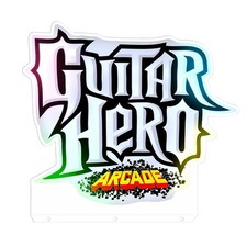 Guitar Hero Pinball Topper Acrylic Led RGB Pinball Topper for Pinball Mahine-- picture