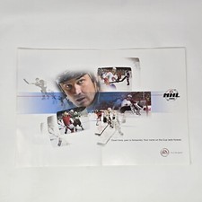 NHL 2002 EA Sports Fold Out Print Ad/Poster Official Promo Art picture