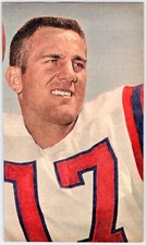 1959 Don Meredith Football Vintage 6.5