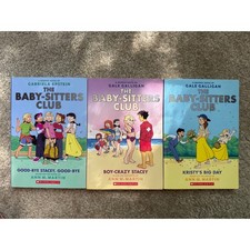 The Baby-Sitters Club Graphic Novel Lot of 3 Scholastic Ann M Martin Softcover picture