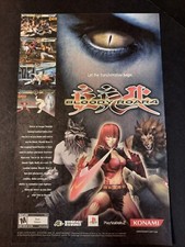 2003 BLOODY ROAR 4 Komani PS2 Playstation Video Game artwork ~ Print Ad/Ad Page picture