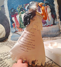 The Ashton-Drake Galleries Joy Prevails Figurine Native American Lee Bogle picture