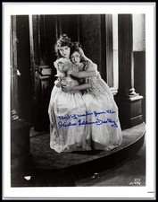 Lillian & Dorothy Gish- Silent Film Actress - 8x10 Photo Signed | Autograph (c) picture